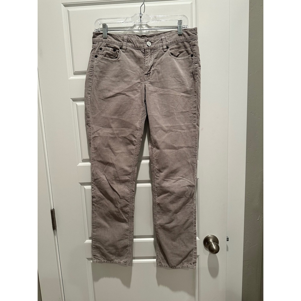 J.Crew Vintage Matchstick Skinny Corduroy Pants Gray 28S City Fit